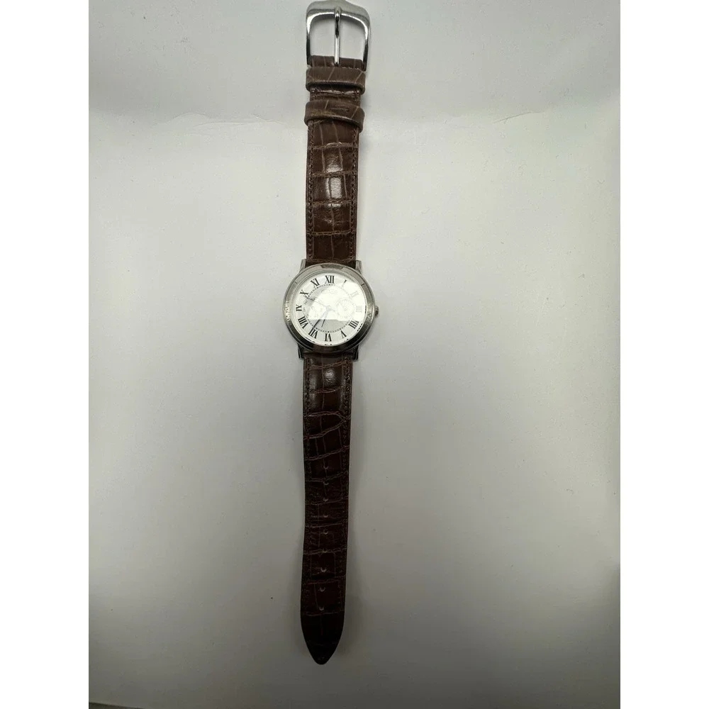 Guess Stamped Sample Mens‎ Watch New Battery 37MM 8.25